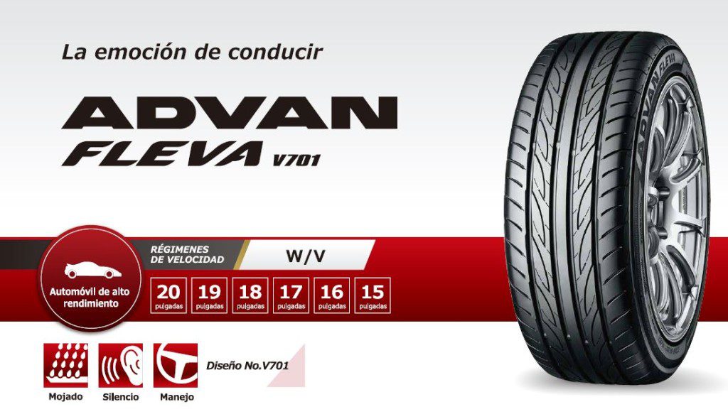 Llanta Yokohama Advan Fleva