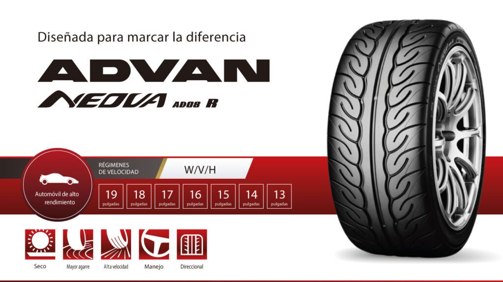 Llantas Yokohama Advan Neova