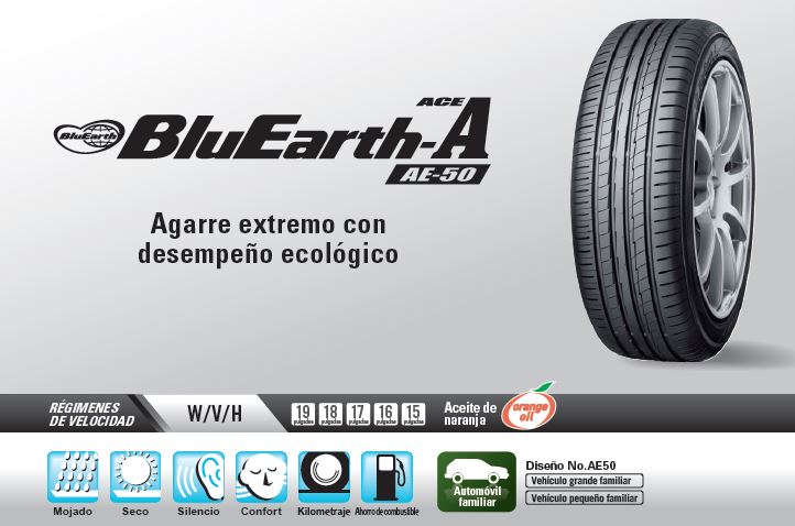 Yokohama BluEarth AE50 cabecera