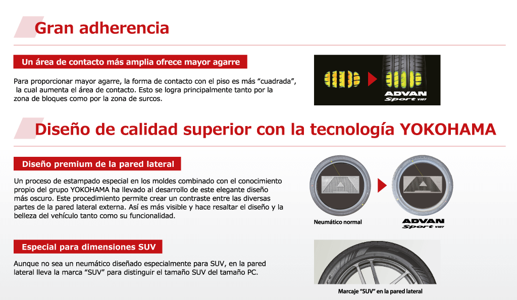 caracteristicas yokohama advan fleva